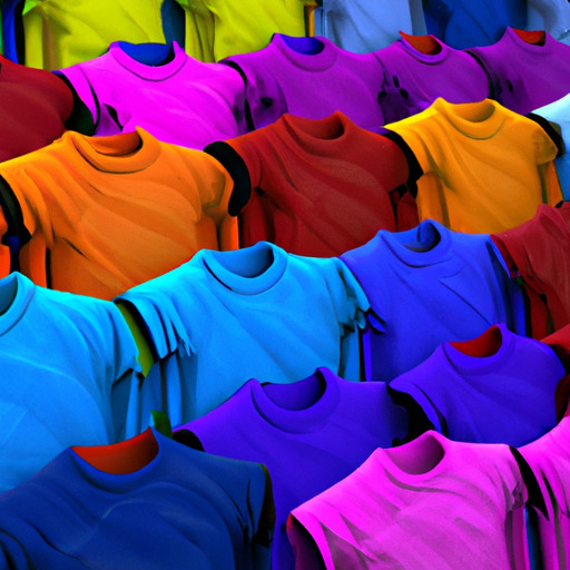 תמונה של מערך תוסס של חולצות לייקרה למכירה, בכל הצבעים והגדלים